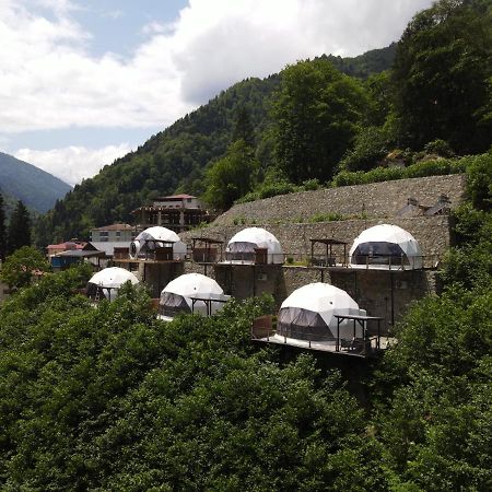 Kaledome Orman Evleri Hotel Camlihemsin ภายนอก รูปภาพ