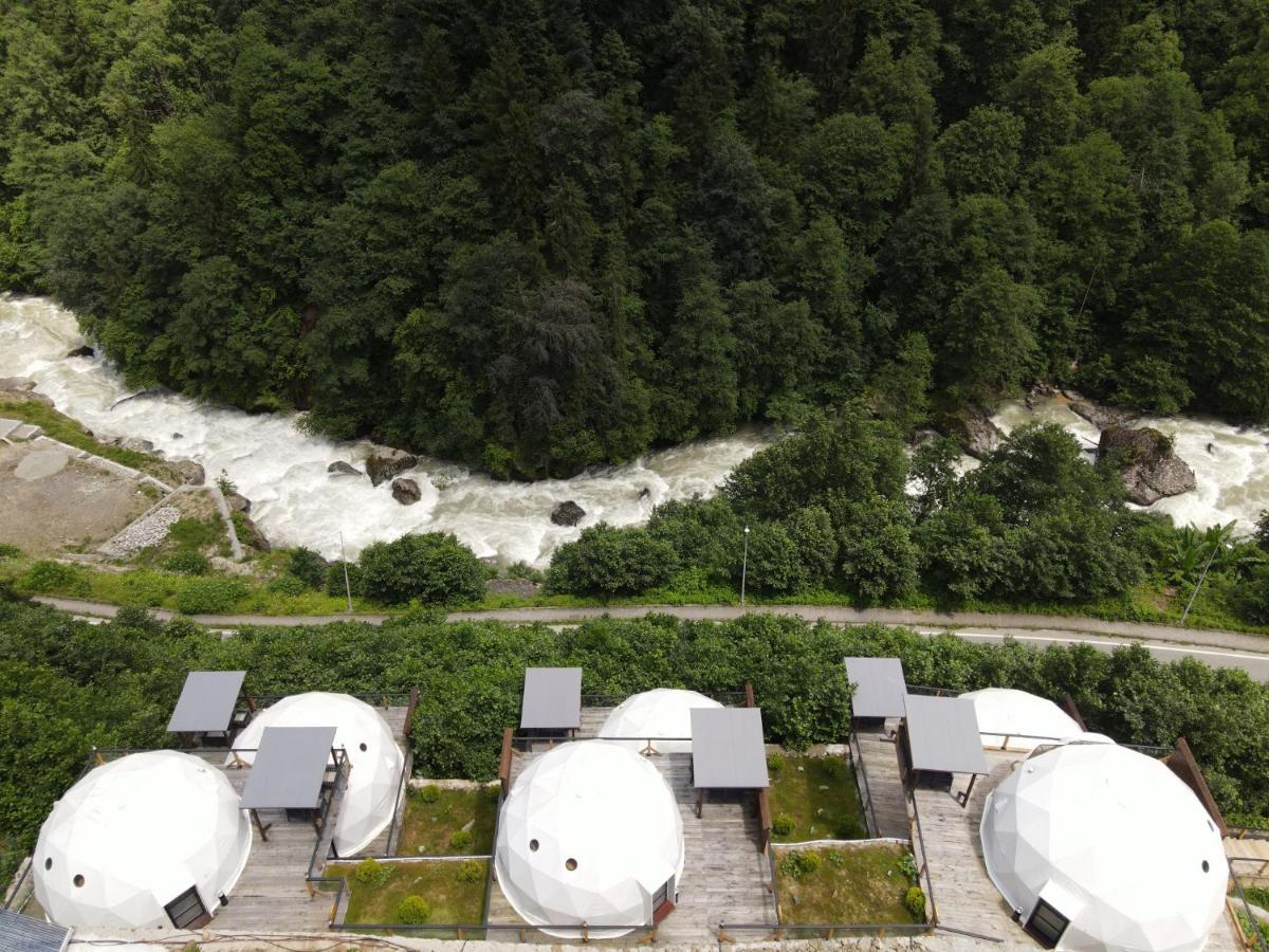 Kaledome Orman Evleri Hotel Camlihemsin ภายนอก รูปภาพ