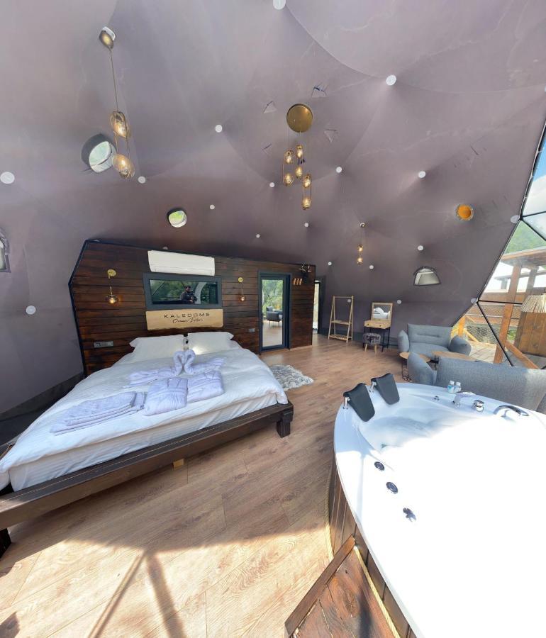 Kaledome Orman Evleri Hotel Camlihemsin ภายนอก รูปภาพ