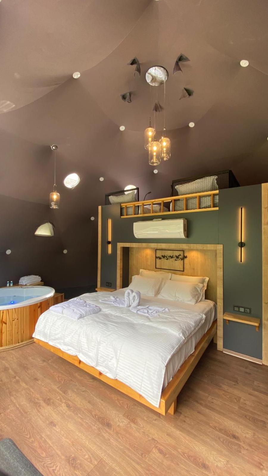 Kaledome Orman Evleri Hotel Camlihemsin ภายนอก รูปภาพ
