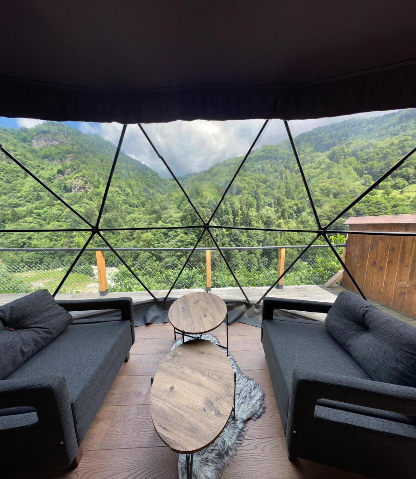 Kaledome Orman Evleri Hotel Camlihemsin ภายนอก รูปภาพ
