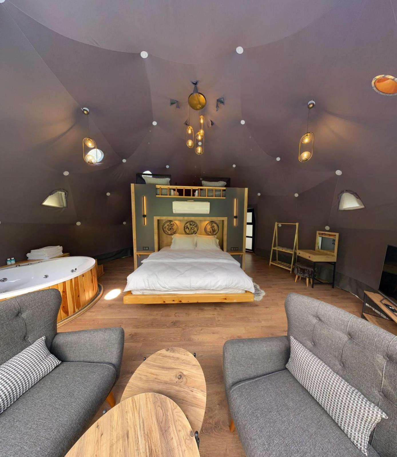 Kaledome Orman Evleri Hotel Camlihemsin ภายนอก รูปภาพ