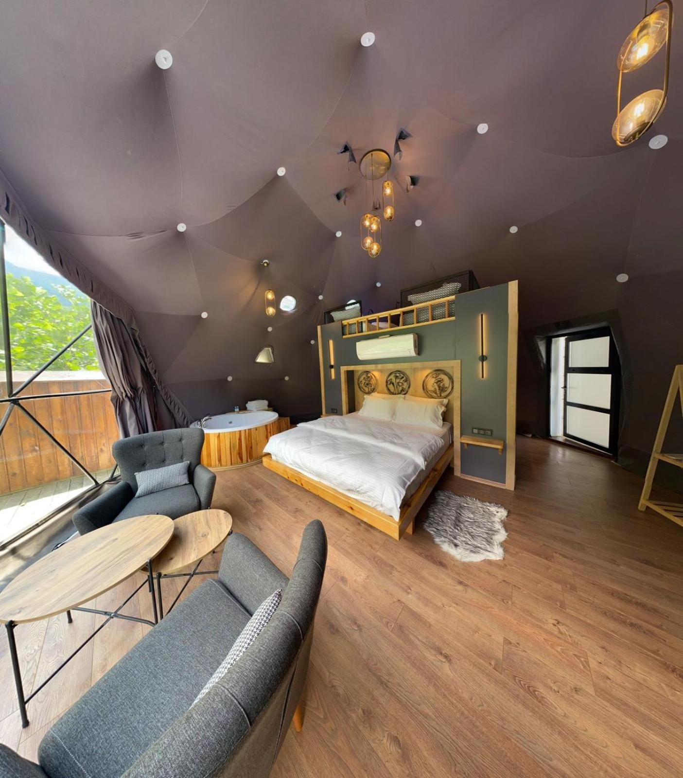 Kaledome Orman Evleri Hotel Camlihemsin ภายนอก รูปภาพ