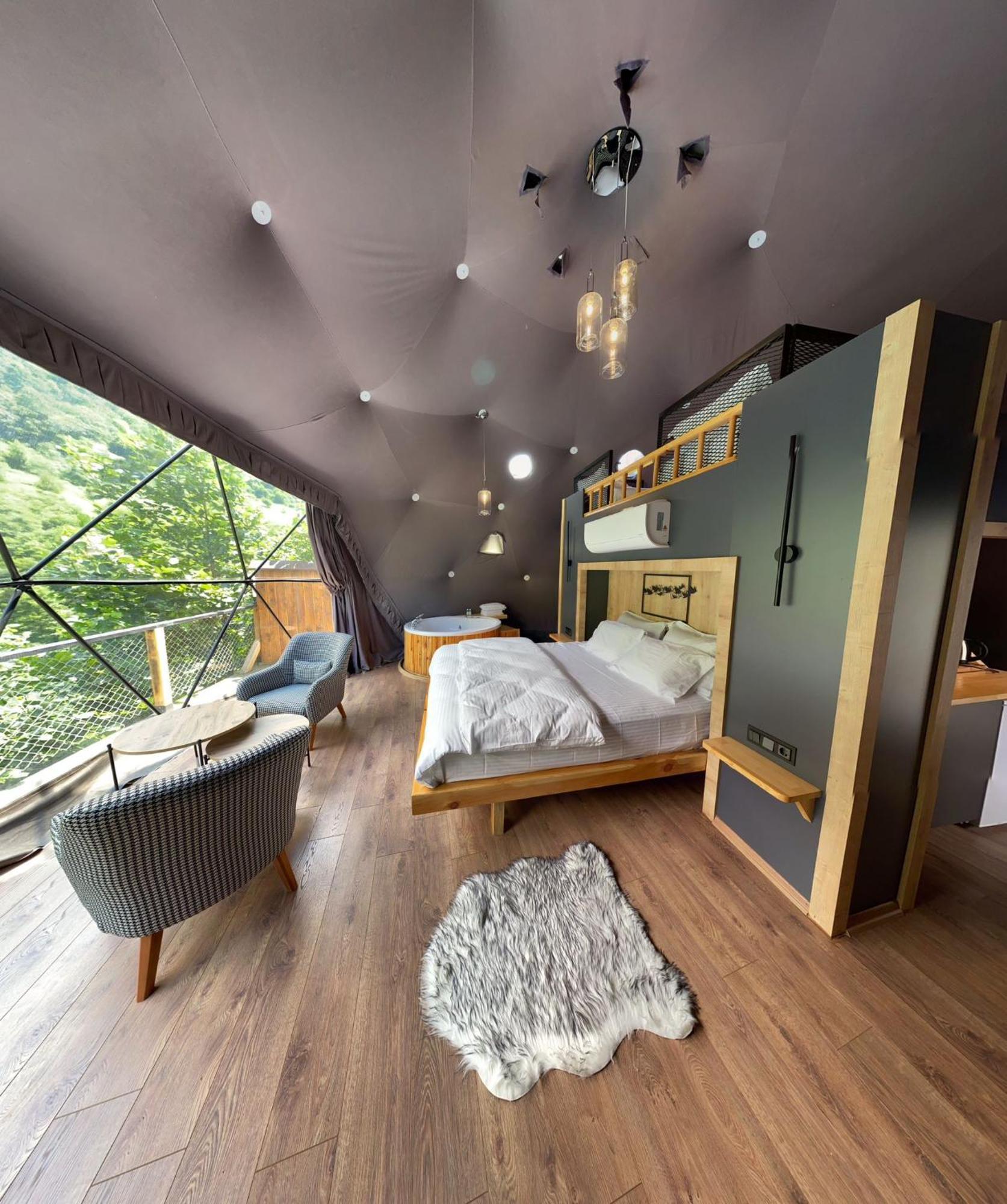 Kaledome Orman Evleri Hotel Camlihemsin ภายนอก รูปภาพ
