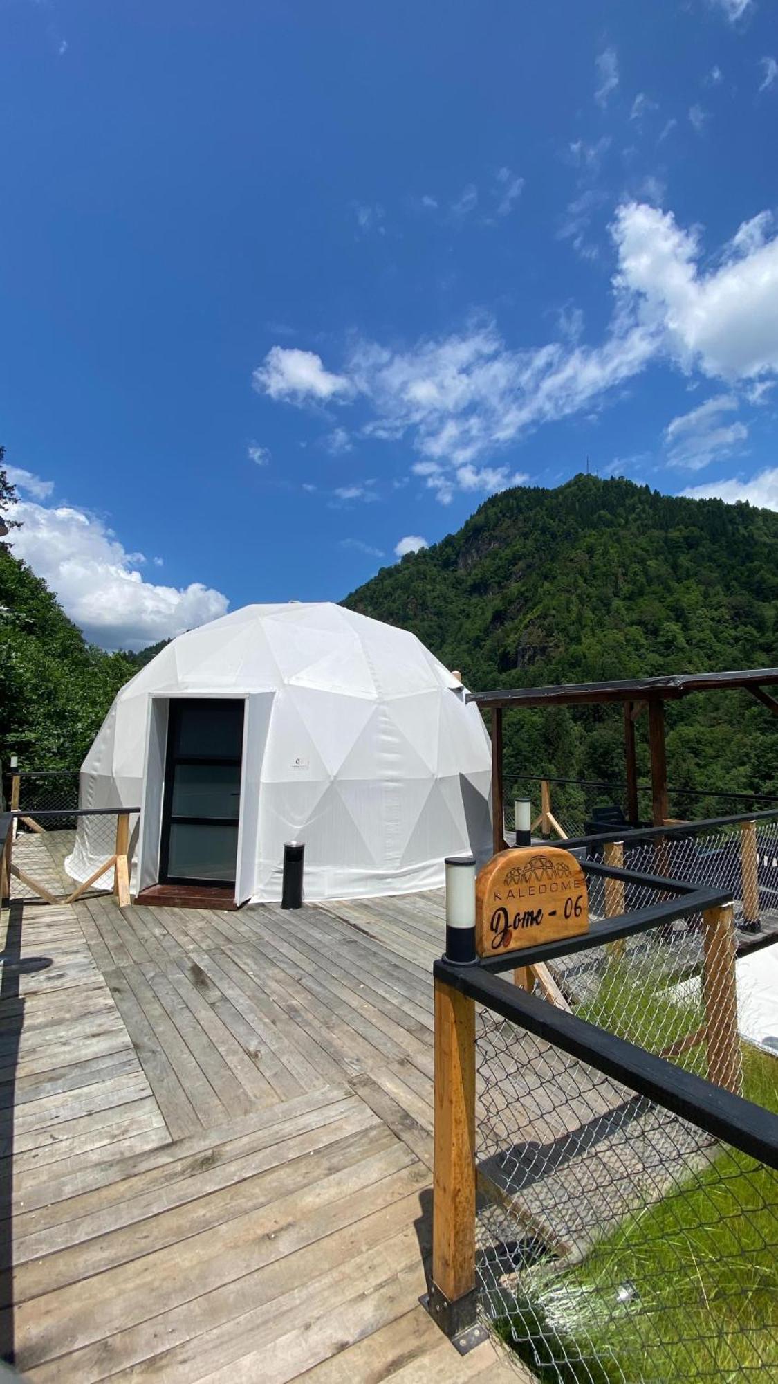 Kaledome Orman Evleri Hotel Camlihemsin ภายนอก รูปภาพ
