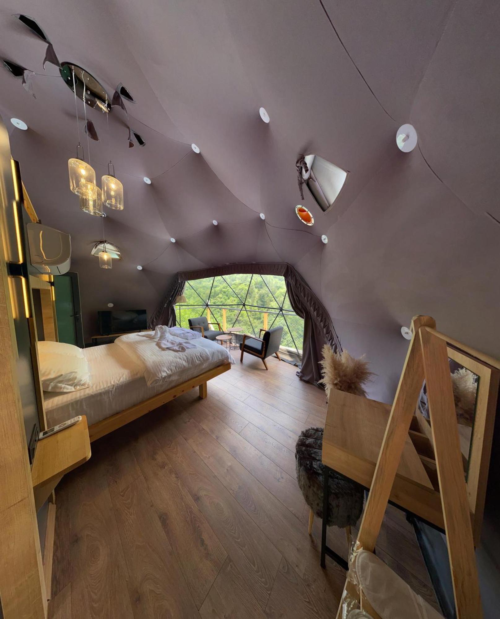 Kaledome Orman Evleri Hotel Camlihemsin ภายนอก รูปภาพ